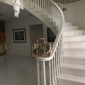 Michael Kors Bags - Gold Michael Kors tote! NWOT Michael Kors Bags - Gold Michael Kors tote! NWOT